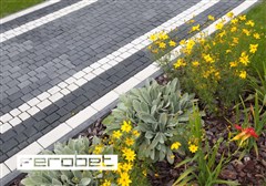 FEROBET Dlažba CUBES Standard Bílá